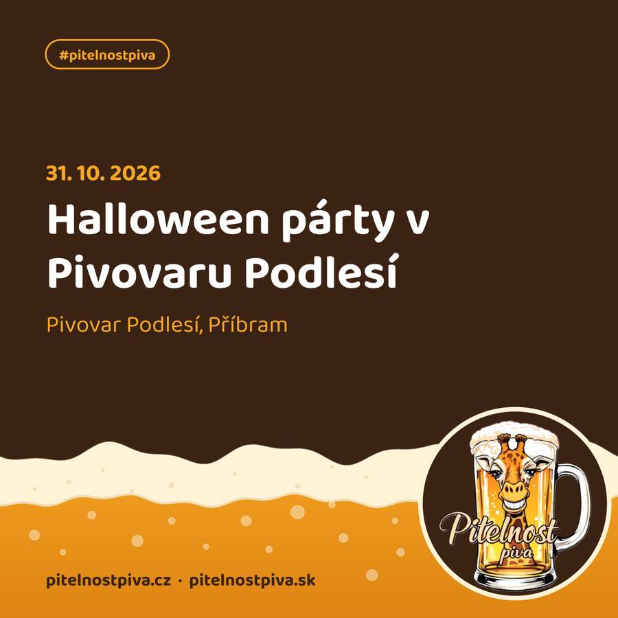 Halloween párty v Pivovaru Podlesí